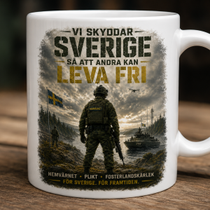 Mugg Leva fri vit