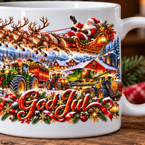 Mugg Jul vit